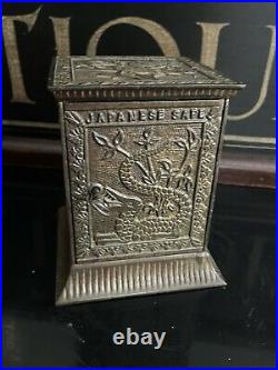 1880s Antique Cast Iron Kyser & Rex Japanese Safe Still Bank