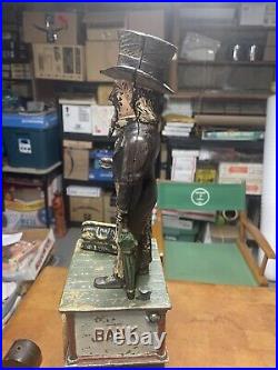 1886 CAST IRON MECHANICAL BANK UNCLE SAM Selling For Parts See Description