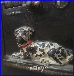 1890 Steven Cast Iron Mechanical Safe Bank Watch Dog SEEN ON STORAGE WARS IV001