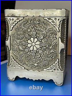 1897 J. E. STEVENS KEY COMBINATION SAFE #40 Burglar Safe House Cast Iron BANK