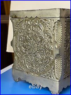 1897 J. E. STEVENS KEY COMBINATION SAFE #40 Burglar Safe House Cast Iron BANK