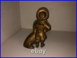 1900s Cast Iron Buster Brown Bank