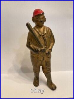 1920 A. C. Williams Ty Cobb Baseball Player Still Bank, Collectible, Baseball