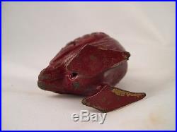1920s Arcade cast iron Red Goose School Shoes advertising still bank St. Louis