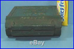 1920s U S Mail Box Cast Iron Bank Green Guaranteed Old & Authentic Sale CI 708