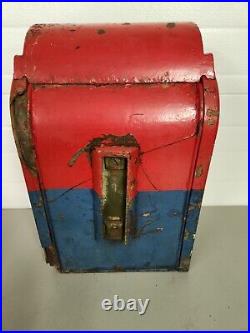 1930 Cast Iron US Mailbox Letter Drop Hebert Manufacturing Company Franklin NH