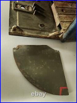 1930 Cast Iron US Mailbox Letter Drop Hebert Manufacturing Company Franklin NH