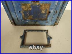 1930 Cast Iron US Mailbox Letter Drop Hebert Manufacturing Company Franklin NH