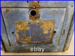 1930 Cast Iron US Mailbox Letter Drop Hebert Manufacturing Company Franklin NH