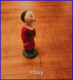 1930's Antique Collectible Cast Iron Popeye, Olive, and Wimpy Banks