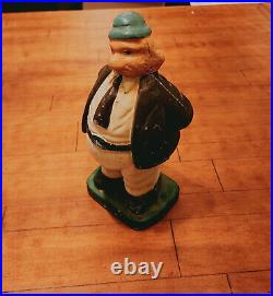 1930's Antique Collectible Cast Iron Popeye, Olive, and Wimpy Banks