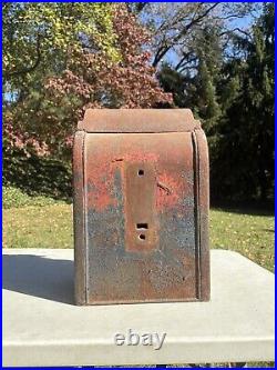 1940 Carlisle Foundry Cast Iron US Mailbox Letter Drop