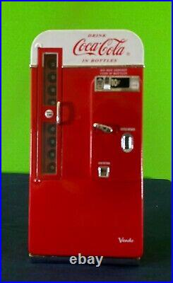1950's Retro Coco-Cola Bottles Vending Machine Savings Coin Coke Products Bank
