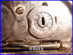 1957 Teddy And The Bear Cast Iron Mechanial Bank Coin Cromwell Conn Works