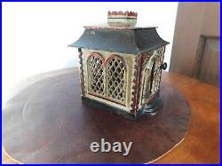 19th Century Antique cast iron Home mechanical bank