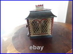 19th Century Antique cast iron Home mechanical bank