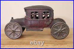 4 Passenger Auto cast iron still bank circa 1912-1931