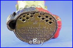 Authentic Antique Shepard Hardware Cast Iron Humpty Dumpty Mechanical Bank