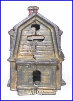 A C Williams Colonial House Bank Cast Iron Chimney Porch 2nd Story Antique #4