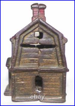 A C Williams Colonial House Bank Cast Iron Chimney Porch 2nd Story Antique #4