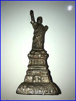 A. C. Williams Statue of Liberty Still Bank 1920 Cast Rare