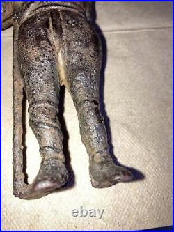A. C. Williams antique Boy Scout cast iron bank. Original