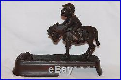 Anitque Cast Iron Mechanical Coin Bank I Always Did Spise a Mule 1879