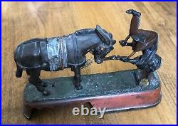 Antique 1879 J&E Stevens Always did Spise a Mule Cast Iron Mechanical Bank