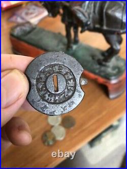 Antique 1879 J&E Stevens Always did Spise a Mule Cast Iron Mechanical Bank