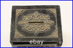 Antique 1879 Royal Safe Deposit Bank With Combination