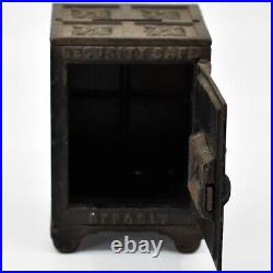 Antique 1881/1887 Kyser Rex Security Safe Deposit Box Combination Lock Bank
