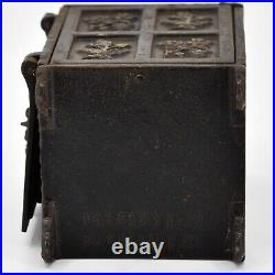 Antique 1881/1887 Kyser Rex Security Safe Deposit Box Combination Lock Bank