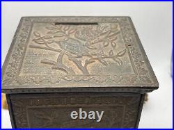 Antique 1882 Kyser & Rex Japanese Safe Cast Iron Still Bank-1646.24