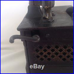 Antique 19thC Kyser & Rex Cast Iron Monkey Cat & Dog Organ Mechanical Bank