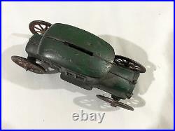 Antique A. C. WILLIAMS CAST IRON CAR BANK AS FOUND