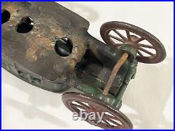 Antique A. C. WILLIAMS CAST IRON CAR BANK AS FOUND