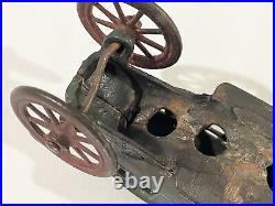 Antique A. C. WILLIAMS CAST IRON CAR BANK AS FOUND