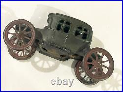 Antique A. C. WILLIAMS CAST IRON CAR BANK AS FOUND