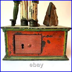 Antique American Shepard Hardware Co. Cast Iron Uncle Sam Mechanical Bank c. 1886 Antique American Shepard Hardware Co. Cast Iron Uncle Sam Mechanical Bank c. 1886