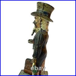 Antique American Shepard Hardware Co. Cast Iron Uncle Sam Mechanical Bank c. 1886 Antique American Shepard Hardware Co. Cast Iron Uncle Sam Mechanical Bank c. 1886