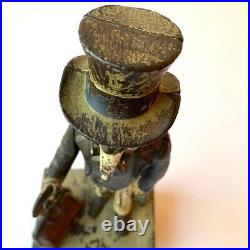 Antique American Shepard Hardware Co. Cast Iron Uncle Sam Mechanical Bank c. 1886 Antique American Shepard Hardware Co. Cast Iron Uncle Sam Mechanical Bank c. 1886