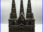 Antique Cast Iron Cathedral Bank (Litchfield Cathedral)
