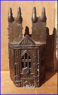 Antique Cast Iron Cathedral Bank (Westminster Abbey)