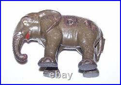 Antique Cast Iron Elephant Bank