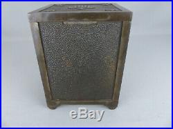 Antique Cast Iron Keyless Safety Deposit Combination Lock Bank ca1900 Works Well
