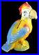 Antique_Cast_Iron_Metal_Figural_Piggy_Still_Bank_Bright_Color_Parrot_Bird_5_01_pwmq