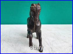 Antique Cast Iron PRANCING HORSE Penny Still Bank 1920s AC Williams Antique