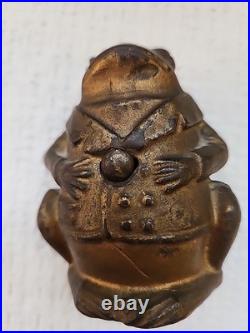 Antique Cast Iron Professor Pug Still Bank A. C. Williams Mfg. Co Antique Cast Iron Professor Pug Still Bank A. C. Williams Mfg. Co