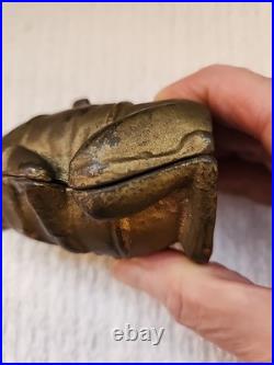 Antique Cast Iron Professor Pug Still Bank A. C. Williams Mfg. Co Antique Cast Iron Professor Pug Still Bank A. C. Williams Mfg. Co