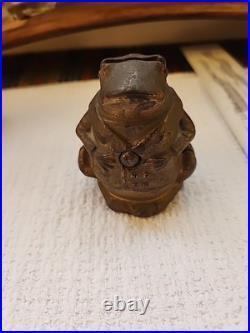 Antique Cast Iron Professor Pug Still Bank A. C. Williams Mfg. Co Antique Cast Iron Professor Pug Still Bank A. C. Williams Mfg. Co